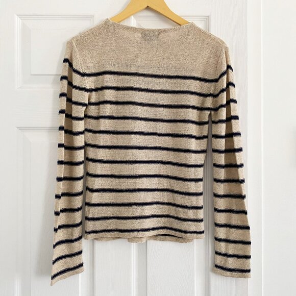 APC Striped Linen Knit, size XS - Picture 8 of 9